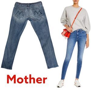 Mother Looker Ankle Fray Jeans Style 1431-225 Size 28 – Skinny Fit
